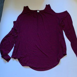 Old Navy Cold Shoulder Tee